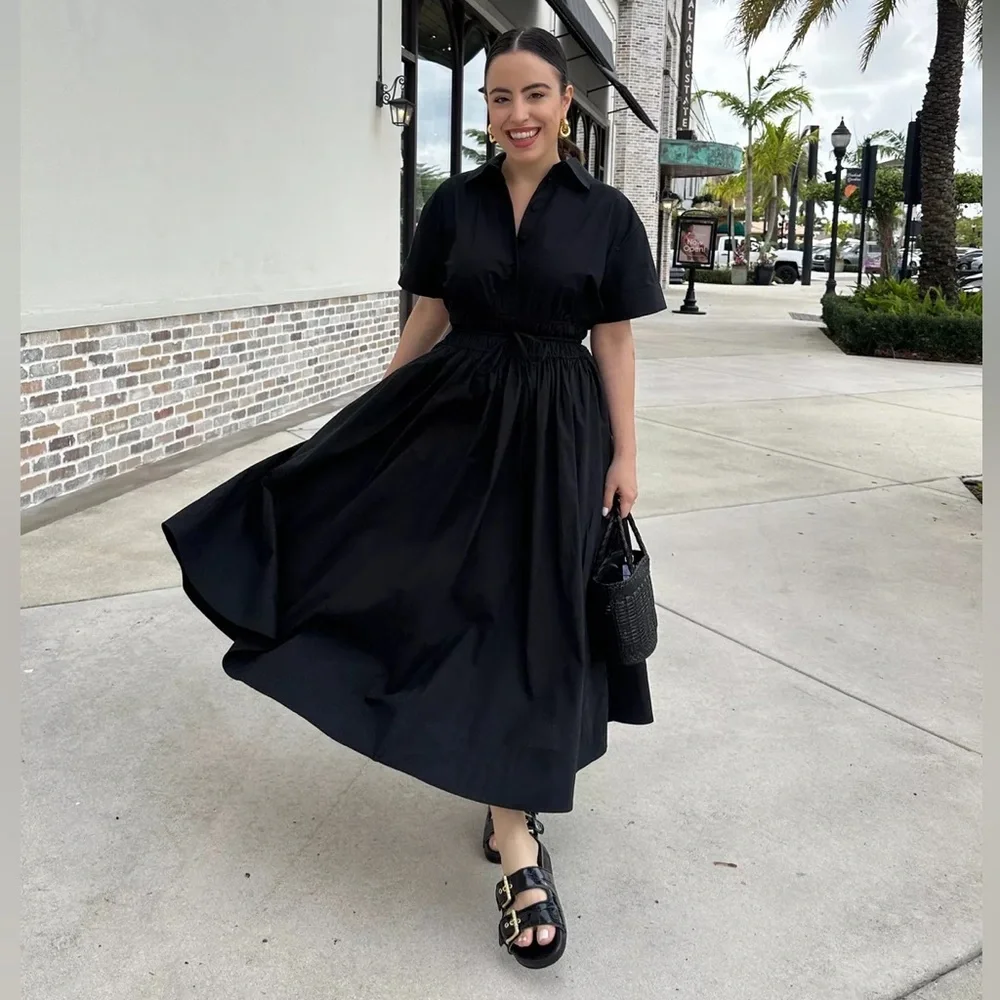 J. Crew‎ Elena Shirt-dress In Cotton Poplin